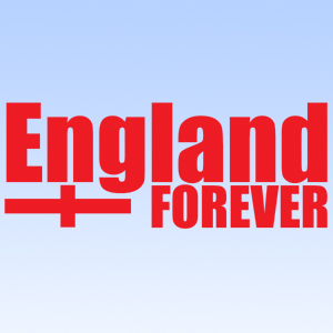 England Forever Iron on Decal